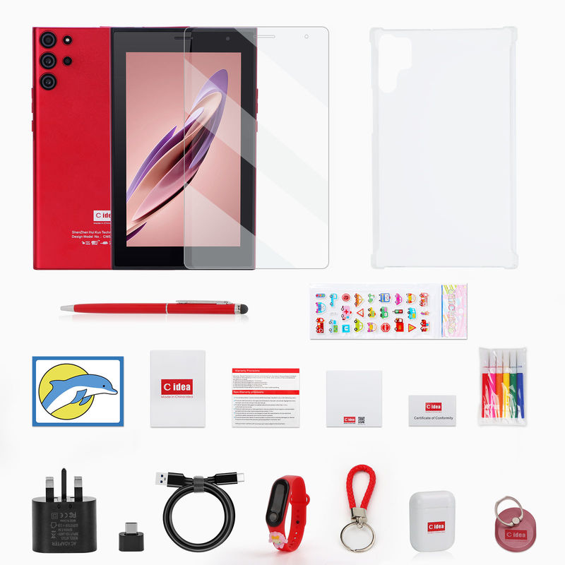 C idee Android 12 System Business 7 inch Tablet PC ondersteunt Bluetooth Dual Card Calling met Keyboard CM522