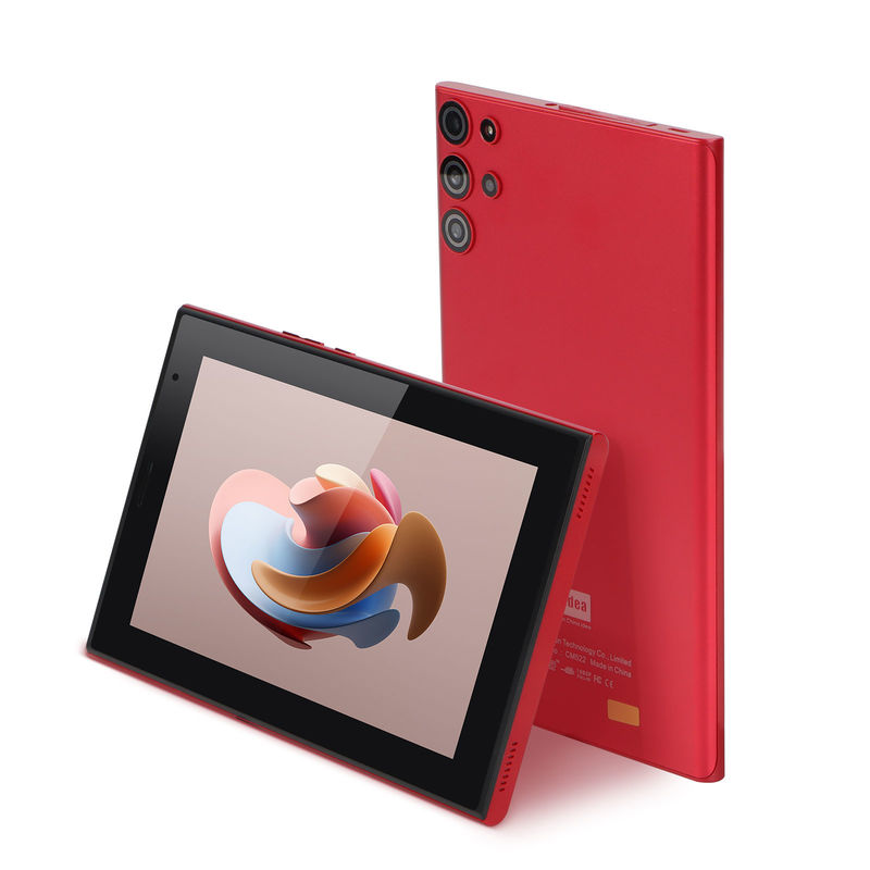 C idee Android 7 inch Tablet PC met 6 RAM+128 ROM Storage 6000mAh Batterijduur voor kinderen en volwassenen CM522 Rood