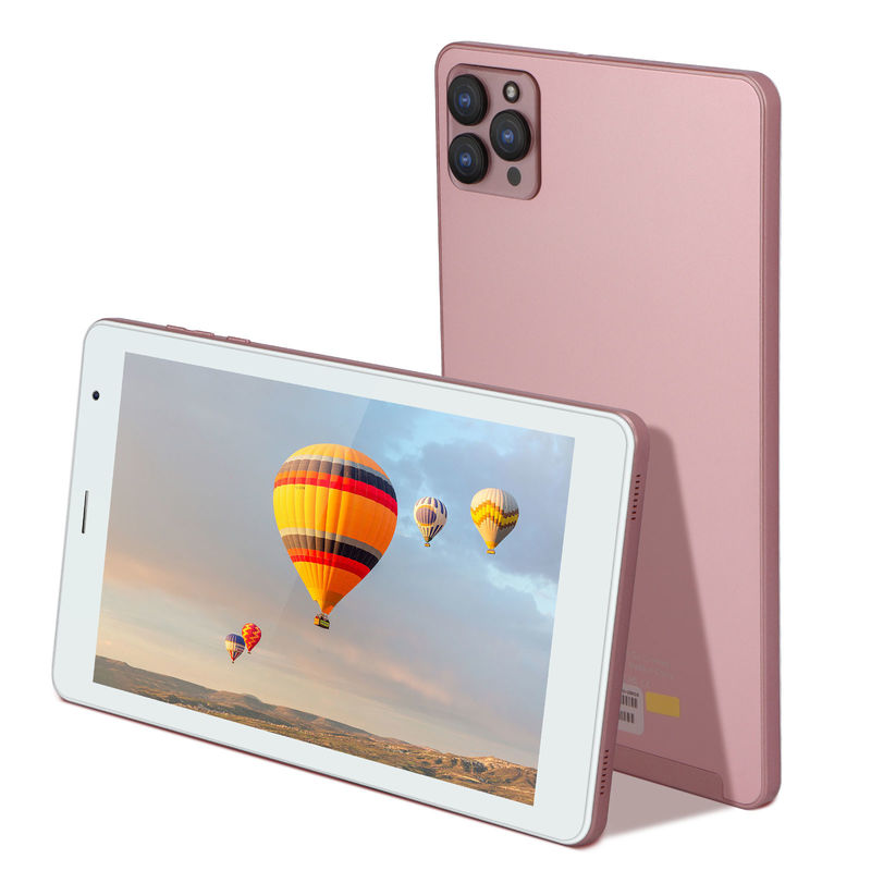 C idee Android 12 C idee 8 Smart Tablet PC Met Case 512GB ROM WiFi 1280x800 Resolutie HD Touchscreen CM813-Roze