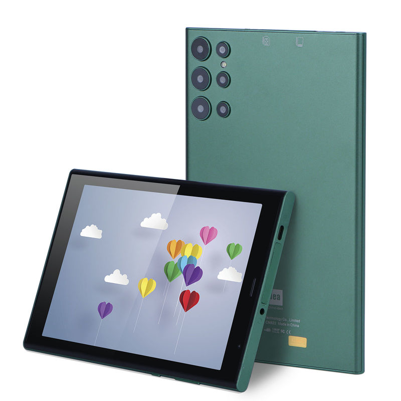 C idee 8 inch Smart Tablet PC met schokbestendige behuizing 128GB ROM 800x1280 IPS Touchscreen Display voor lezen Groen CM822
