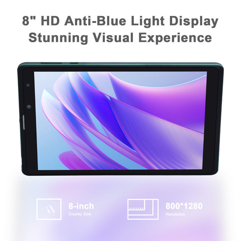 C idee Sim Support Groene Tablet PC 8GB RAM 256GB ROM 800x1280 IPS HD Screen Display Tablet Met Hoesje CM835