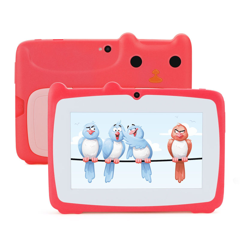 C-idee Educatieve 7 inch tablet Kidspad met kind-proof case grote batterij 5000mAh IWAWA Pre geïnstalleerd CM80Red
