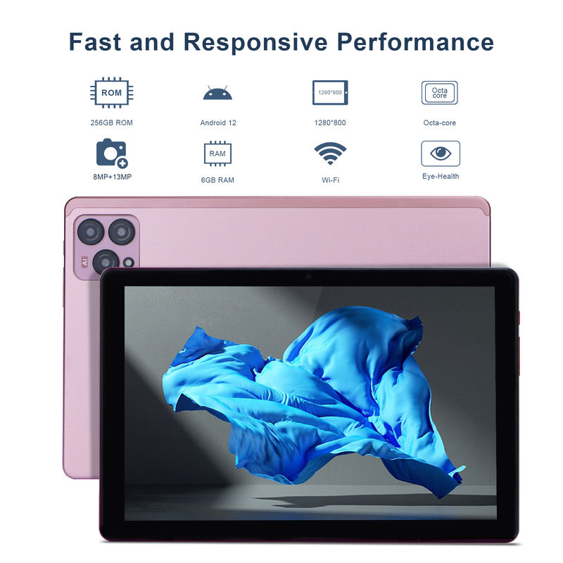 C idee 10 inch Android 12 Tablet 8GB RAM 256GB ROM Model CM8000PLUS Roze