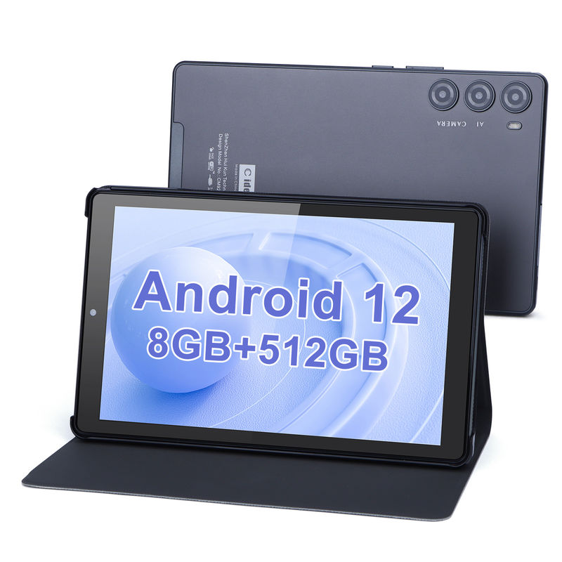 C idee 9 inch Tablet PC WIFI 2.4G/5G 800x1280 IPS Scherm Android Tablet Telefoongesprek Ondersteuning Met Dual Camera ((Grijz)