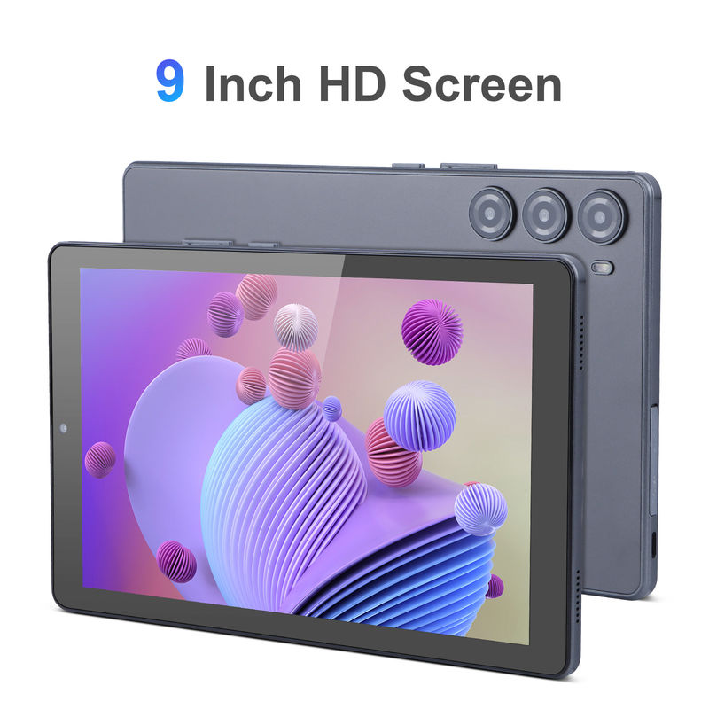 C idee 9 inch Tablet PC WIFI 2.4G/5G 800x1280 IPS Scherm Android Tablet Telefoongesprek Ondersteuning Met Dual Camera ((Grijz)