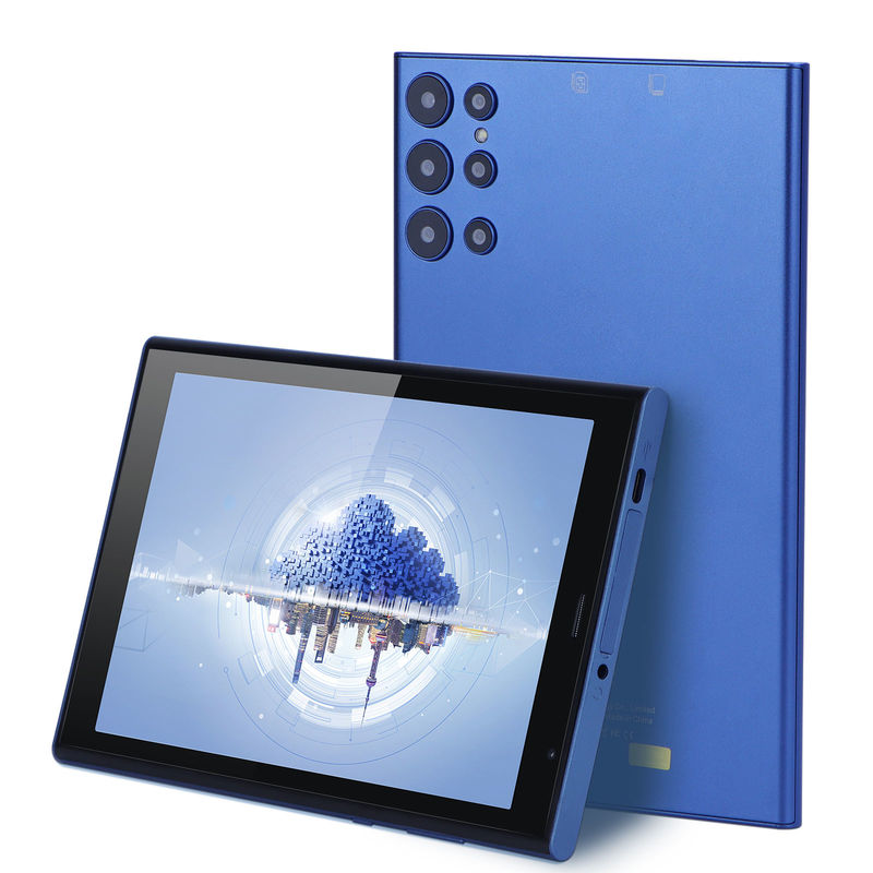 C idee 8 inch Android Tablet PC 8 GB RAM 512 GB ROM Quad Core 800*1280 HD Tablets met WIFI/SIM Card CM822 (blauw)
