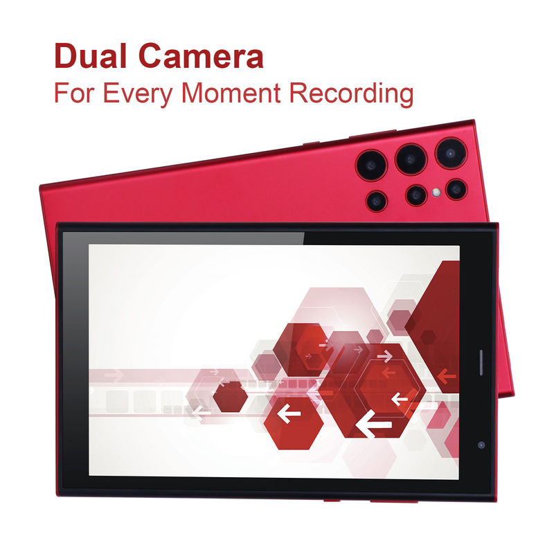 C idee 8 inch Android Tablet PC 8GB RAM 512GB ROM Quad Core 800*1280 HD Tablets met WIFI/SIM Card CM822 (Rood)