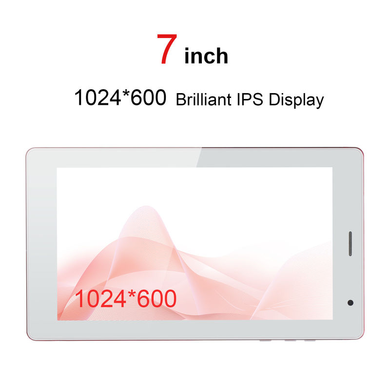 C idee 7 inch tablet pc 8GB RAM 512GB ROM Quad Core Processor Dual Camera WiFi/BT voor tieners met hoesje CM513 (rood)