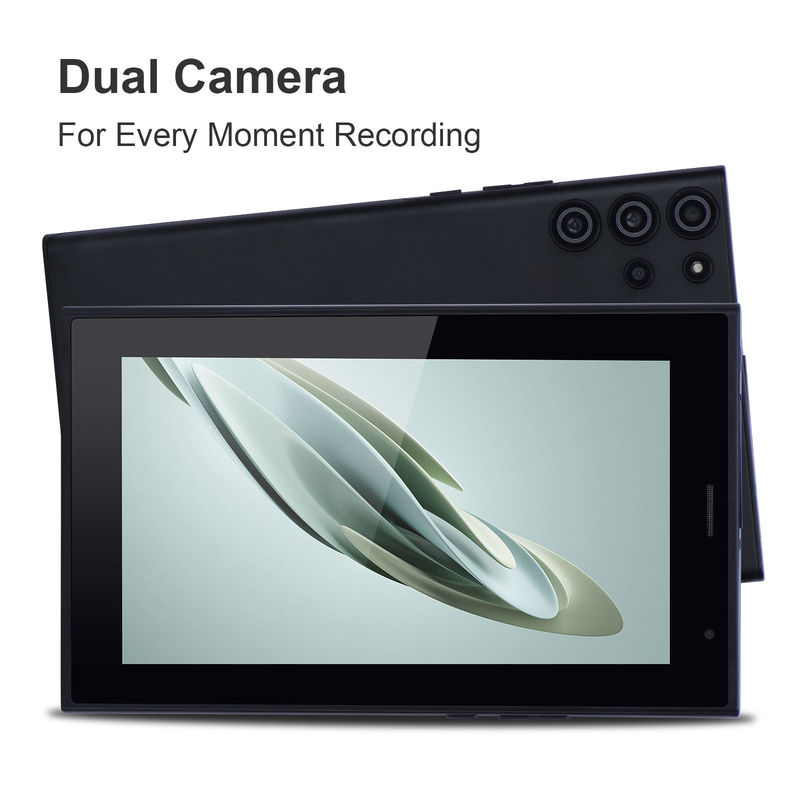C idee Draagbare tablet met 7 inch scherm met blauw licht scherm WiFi 32GB+32GB uitgebreide dubbele camera voor cadeau CM522 zwart