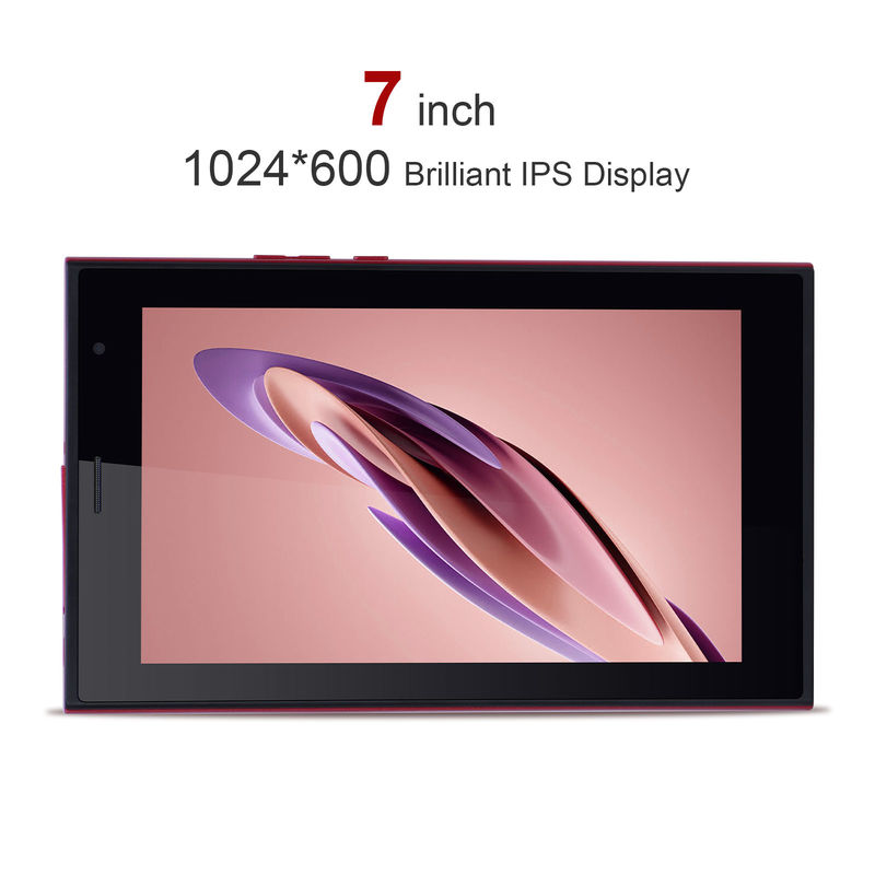 C idee Android 7 inch Tablet PC met 6 RAM+128 ROM Storage 6000mAh Batterijduur voor kinderen en volwassenen CM522 Rood