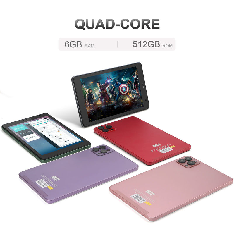 C idee 1280x800 IPS 8 inch Android Tablet HD Touchscreen GPS WiFi Dual Camera 8000mAh Battery CM813-Rood