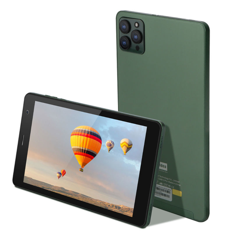 C idee 8 inch Android Tablet PC Met Android 12 OS Quad Core CPU 6GB RAM 512GB Storage IPS HD Display CM813-Groen