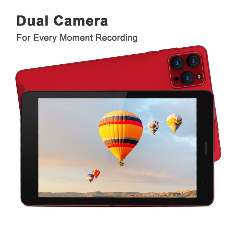 C idee 1280x800 IPS 8 inch Android Tablet HD Touchscreen GPS WiFi Dual Camera 8000mAh Battery CM813-Rood