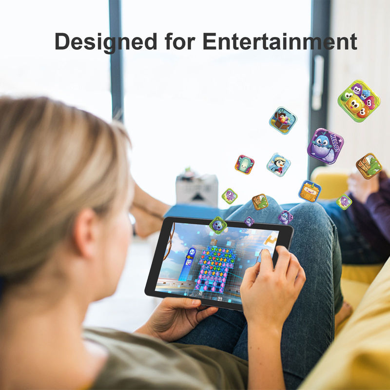 C idee Android 8 inch Tablet PC Android 12 Tablet 512GB opslag tabletten PC Quad Core Processor CM813 rood