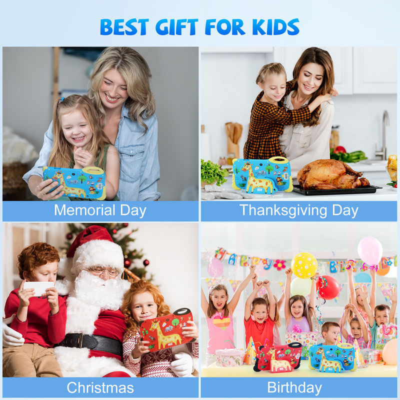 C Idea Android 13 Kids Tablet 4+32GB Educational Tablet voor studenten Dual Camera CM92