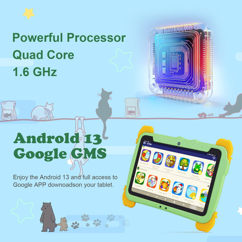 C idee 10,1 inch Kids Tablet PC met hoes Oogbescherming ips HD Screen Pre-Installatie IWAWA P1150