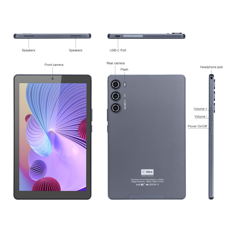 C idee 9 inch Android 12 Tablet 8GB RAM 256GB ROM met telefoon ondersteuning WIFI Tablet CM925