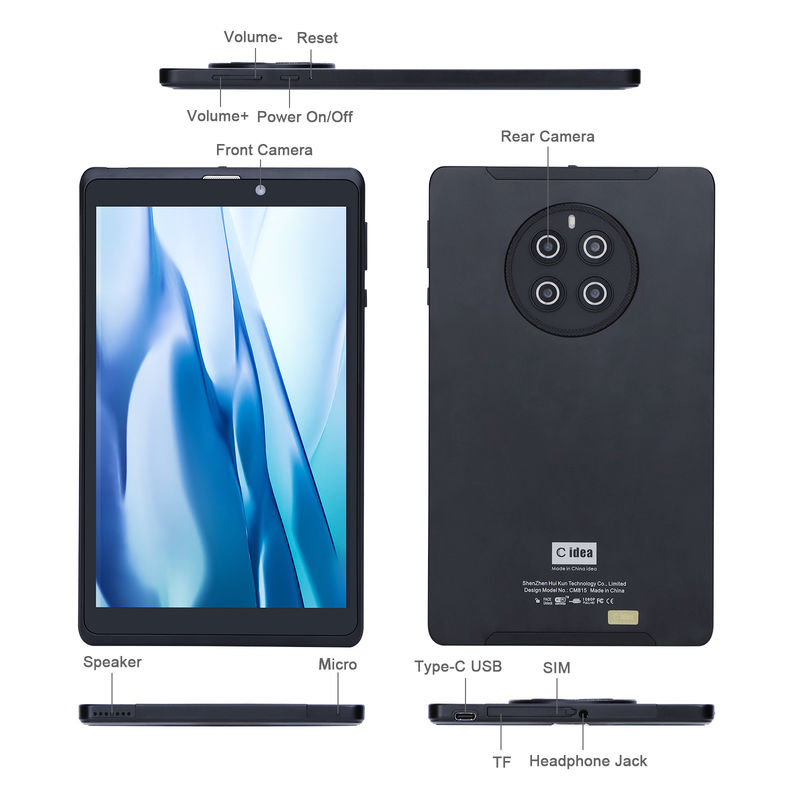 C Idea Android Tablet Met 800 * 1280 IPS Display Lange levensduur van de batterij 8 inch Tablet PC CM815
