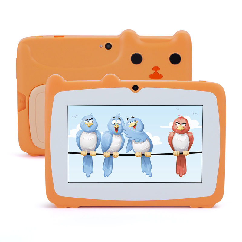 C idee 7 inch tablet kidspad met 4GB RAM + 64GB ROM HD IPS veiligheid oogbescherming voor baby CM80 oranje