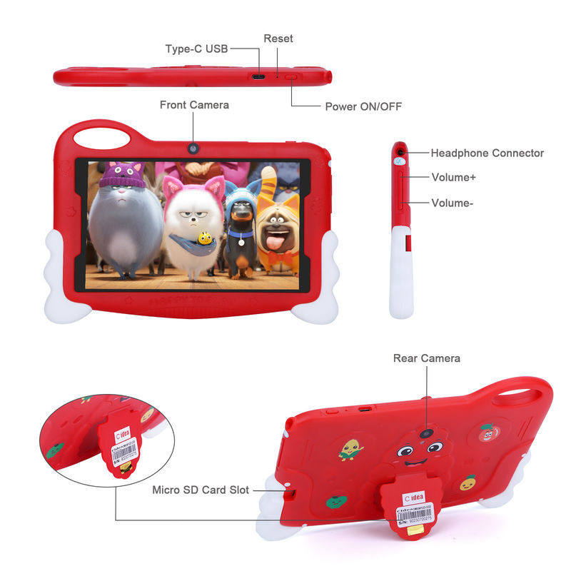 C Idea 7 inch Android 13 tablet met kids app educatieve tablet voor studenten CM90