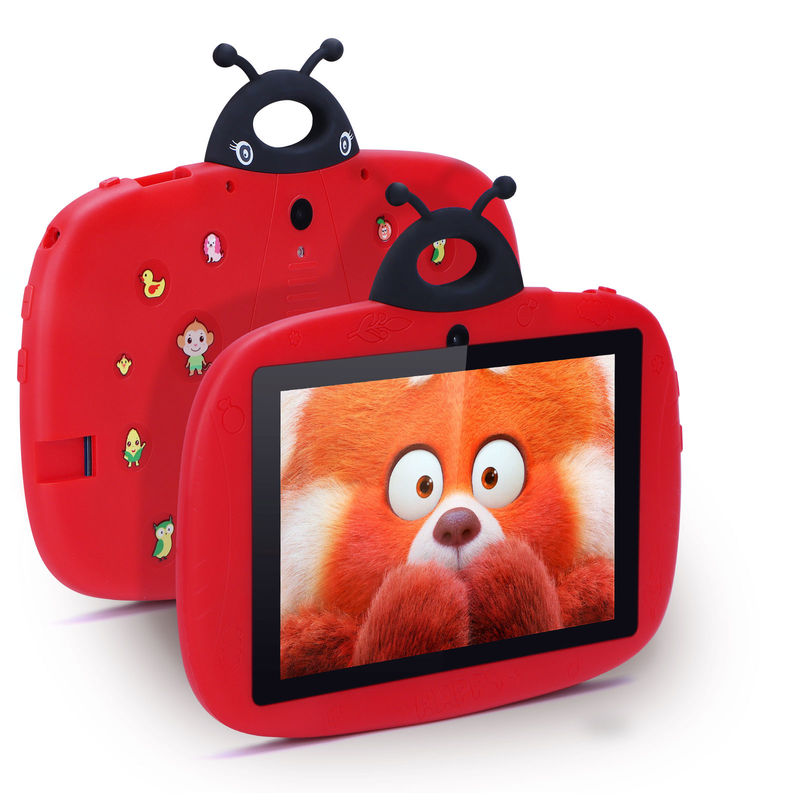 C idee Kinderen Android 7 inch touchscreen tablet 6+128GB opslag gratis hoes WIFI Dual Camera CM75