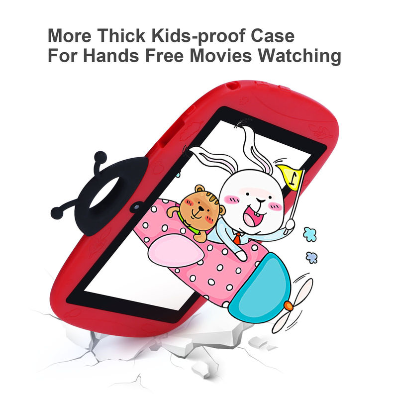 C idee Kinderen Android 7 inch touchscreen tablet 6+128GB opslag gratis hoes WIFI Dual Camera CM75