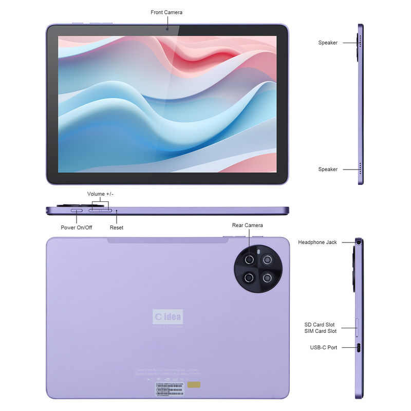 C idee 8GB RAM 512GB ROM Smart Tablet PC met toetsenbord en muis CM8800plus