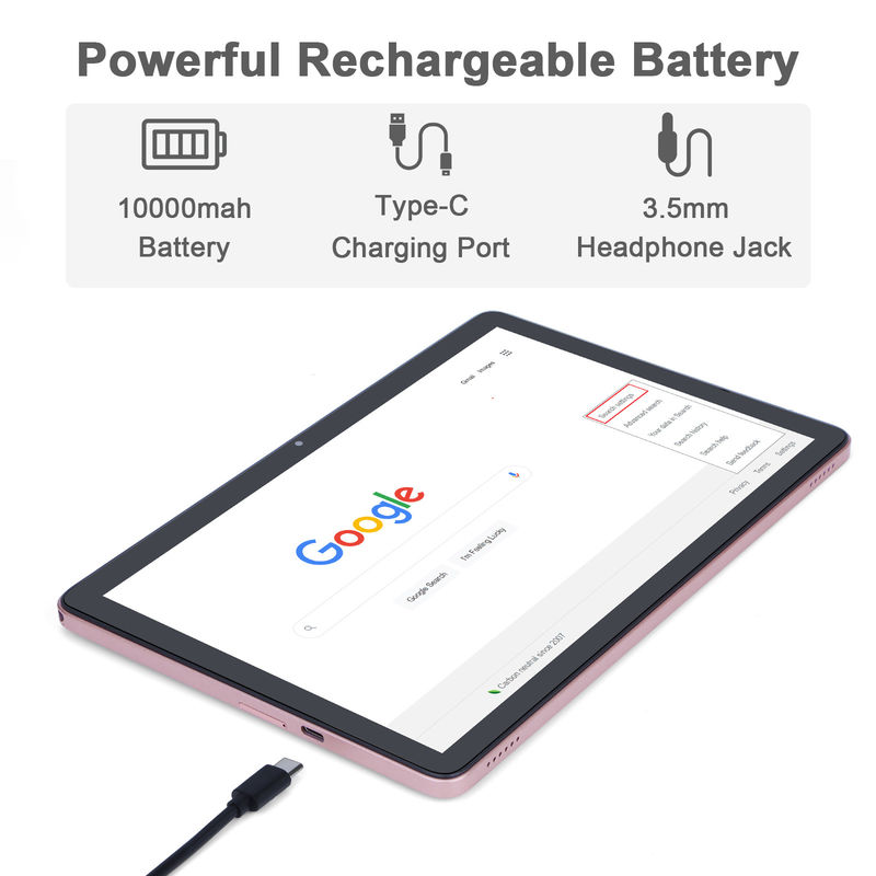 C Idea Android 8GB RAM 512GB ROM 10.1 inch Tablet met toetsenbord voor school CM8800plus