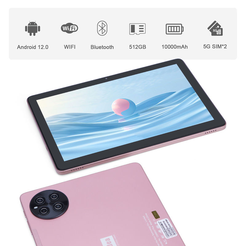 C Idea Android 8GB RAM 512GB ROM 10.1 inch Tablet met toetsenbord voor school CM8800plus