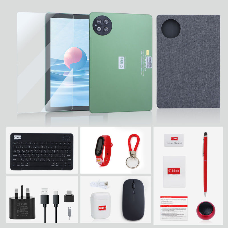 C idee Tablet voor studenten 8GB RAM 512GB ROM 10,1 inch Tablet PC met 2 SIM CM8800plus