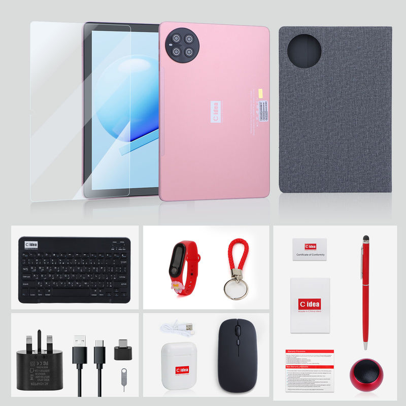 C idee 10.1 inch 5G WiFi Touch Screen Tablets voor studenten met toetsenbord CM8800plus