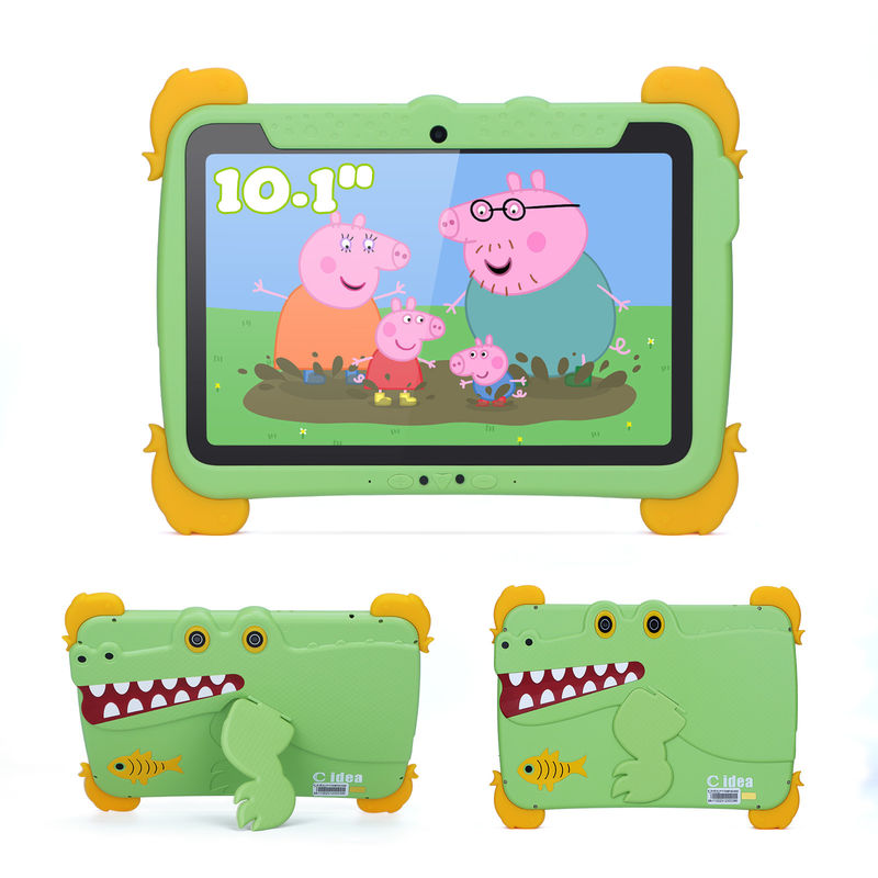 C idee 10,1 inch Kinderen Tablet PC Met Hoes Oogbescherming IPS HD Scherm voor Onderwijs Leren P1100