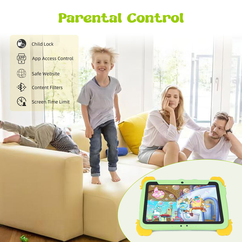 C Idea Kids Tablet 10.1 inch Android Tablet PC met hoes oogbescherming 1280*800 Scherm Pre-installer IWAWA voor onderwijs