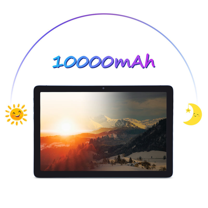 C Idea 10.1 inch touchscreen tablets met 8GB 512GB ROM en SIM ondersteuning voor onderwijs leren