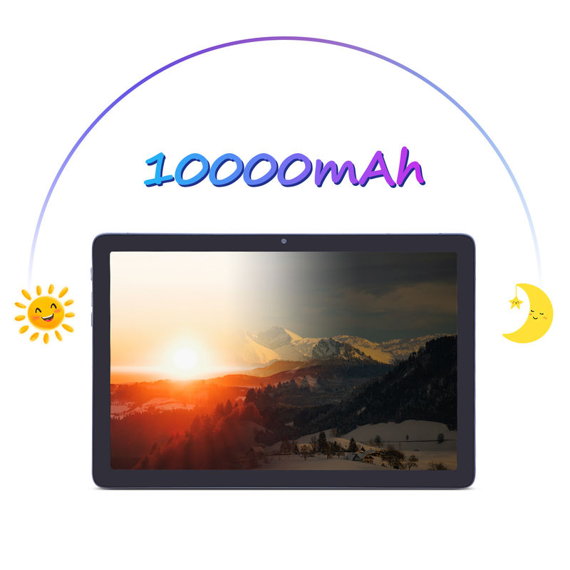 C idee Android Tablet 10,1 inch Dual Camera 8GB RAM 512GB WIFI 5G Tablet met toetsenbord muis SIM ondersteuning voor school