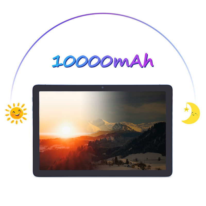 C idee Android Tablet WIFI 5G Tablet 10,1 inch Dual Camera 8GB RAM 512GB met toetsenbord muis SIM-ondersteuning voor student