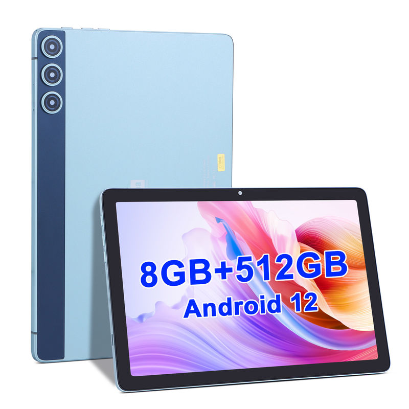 C idee 10.1 inch Smart Tablet 10000mAh Battery 8GB+512GB met Bluetooth Keyboard en SIM Support voor onderwijs Leer