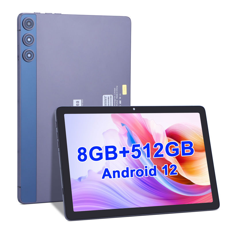 C idee 10.1 inch Android Tablet Dual Camera 8GB RAM 512GB ROM WIFI 5G Tablet met toetsenbordmuis SIM ondersteuning voor school