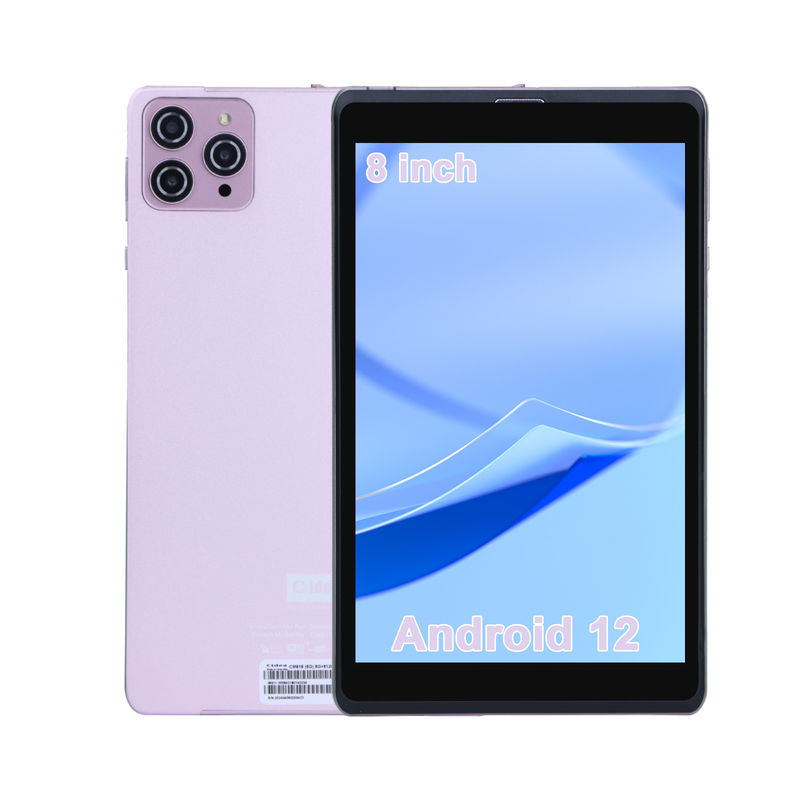 C idee 8 inch Android 12 Tablet 8000mAh Batterij 5+8MP Camera 8GB RAM 512GB ROM voor Onderwijs Leer CM818-roze