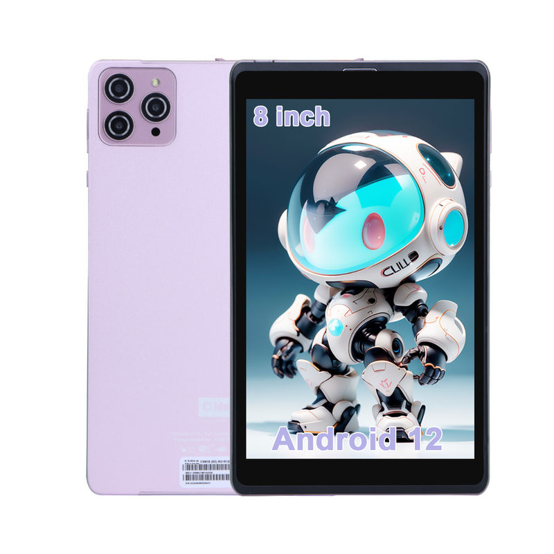 C Idea 8 inch Android 12 Tablet 8000mAh Battery 5MP+8MP Camera 8GB RAM 512GB ROM Voor onderwijs Leer CM818-roze