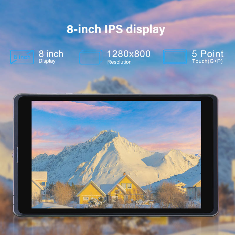 C idee 8 inch Android 12 Tablet 8000mAh Batterij 5+8MP Camera 8GB RAM 512GB ROM voor Onderwijs Leer CM818-roze