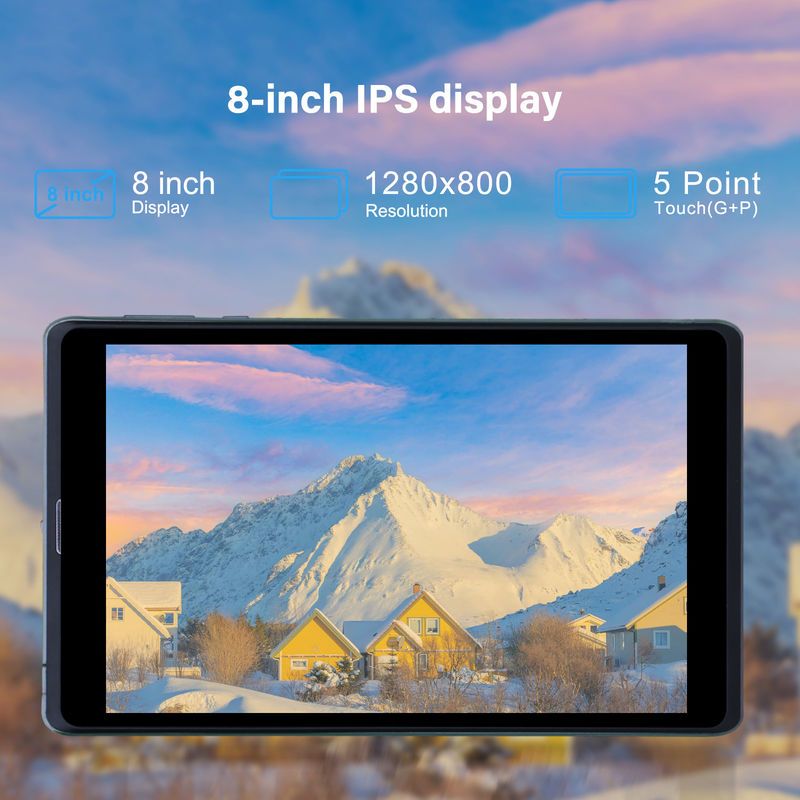 C idee Android Tablet PC Dual Camera 8 Inch 1280x800 IPS HD Display Android 12 Tablets voor studenten CM818-Grey