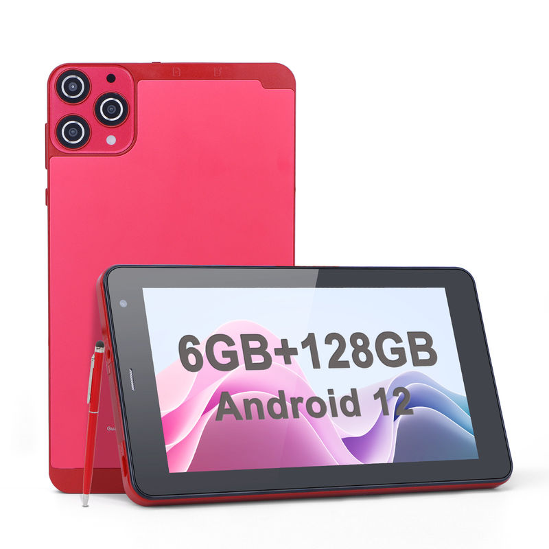 C Idea 7 inch kleine tablets quad core wifi 5G Android tablet pc voor onderwijs CM515 ((rood)