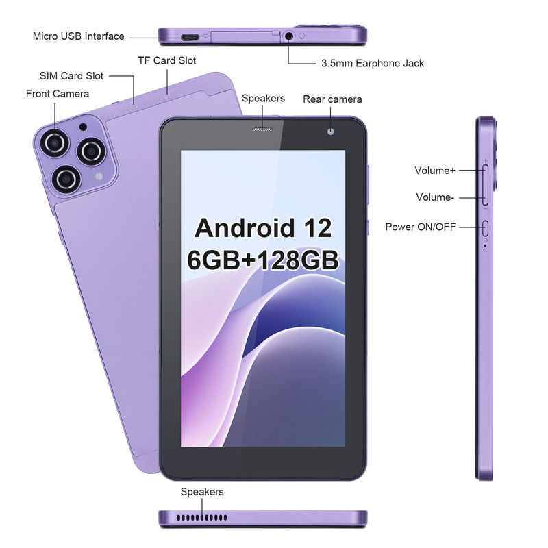 C Idea 7 inch Android Tablet 512gb Quad Core Smart Tablet PC voor studenten Cm515