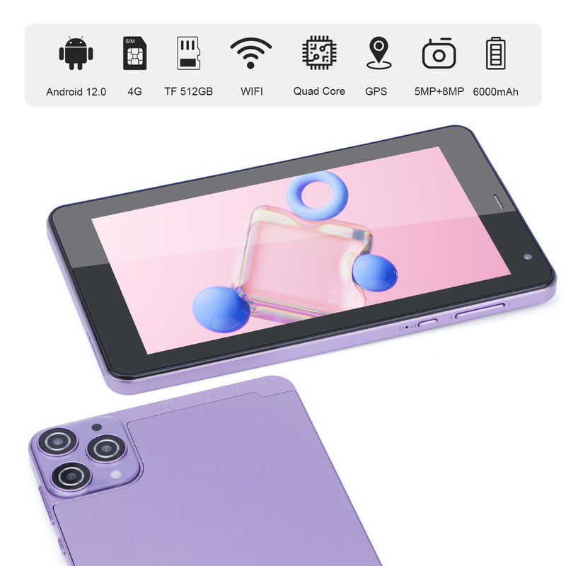 C Idea 7 inch Android Tablet 512gb Quad Core Smart Tablet PC voor studenten Cm515