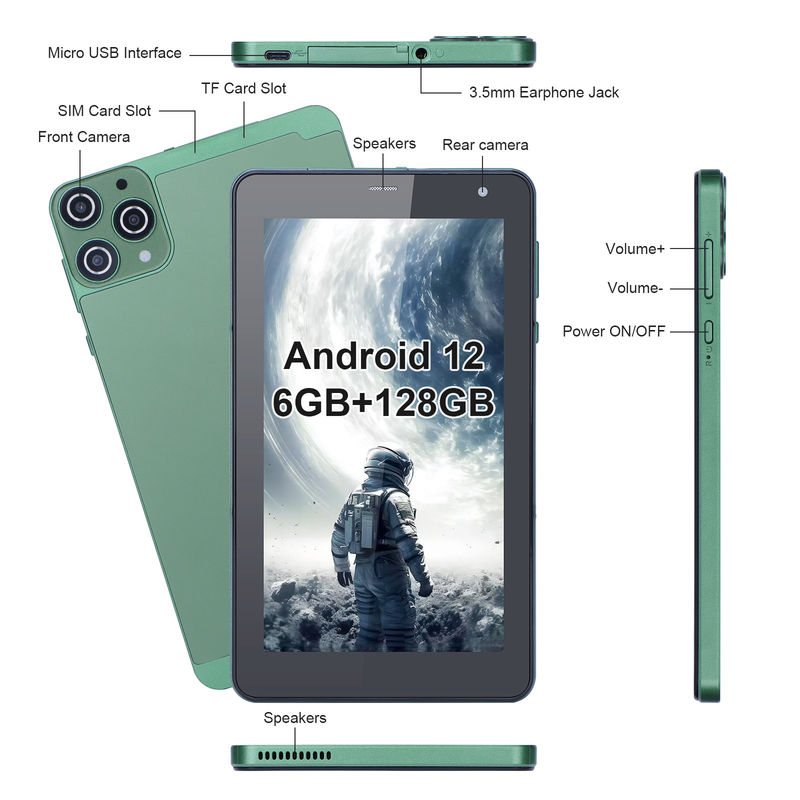 C Idea WiFi Tablet 7 inch Android Smart Tablets 512GB HD Touch Screen Voor Studenet CM515