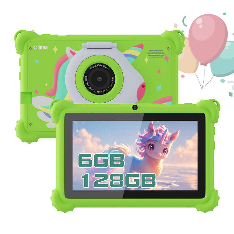 C Idea 7 inch WIFI Kidspad Android System 6+128GB Tablet For Kids met bewijskast CM88