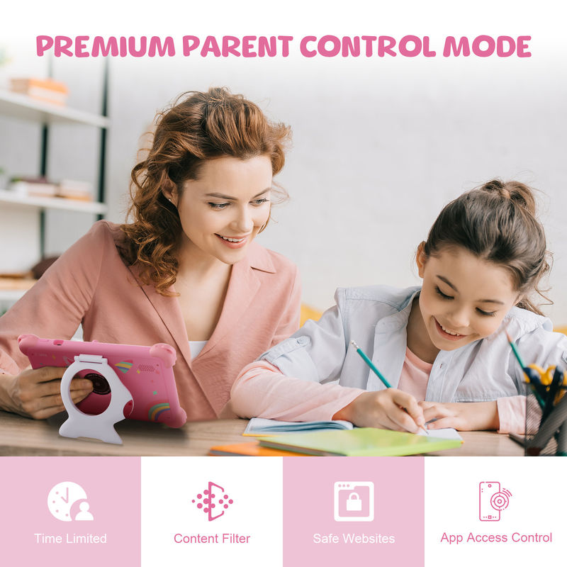 C Idea Educational Tablet voor kinderen 7 inch touchscreen met beschermende behuizing CM88