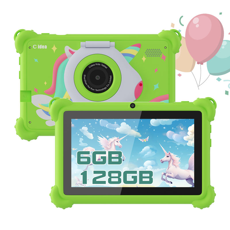 C idea Kids Tablet 2024 Educatieve Leuk met HD Display en Beschermingshoes Tablet CM88