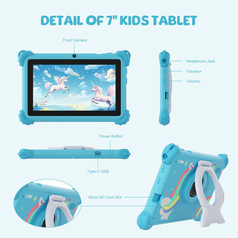 C idee 2024 Kids Tablet High Performance Learning and Play Educational Tablet CM88